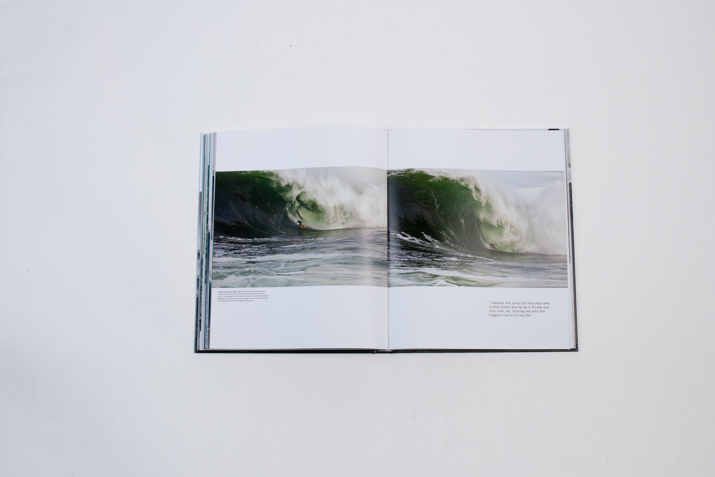 When The Ocean Awakens hardcover coffee table book