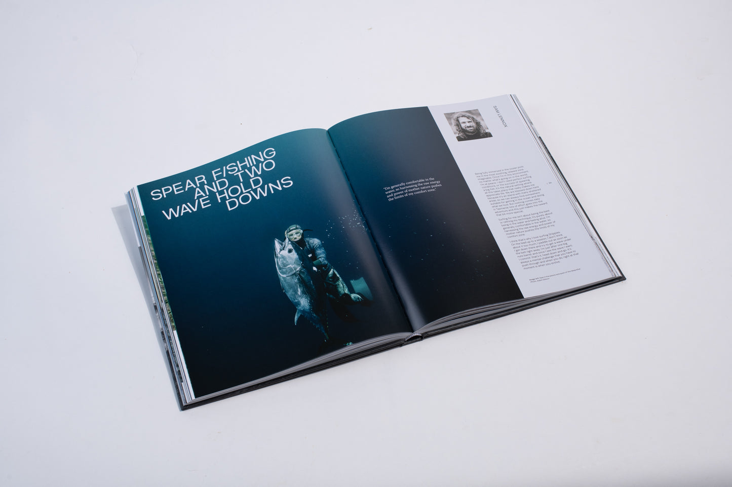 When The Ocean Awakens hardcover coffee table book