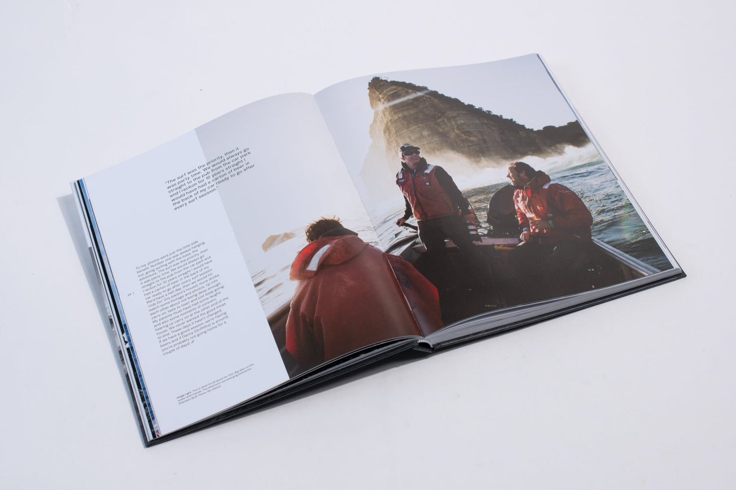 When The Ocean Awakens hardcover coffee table book