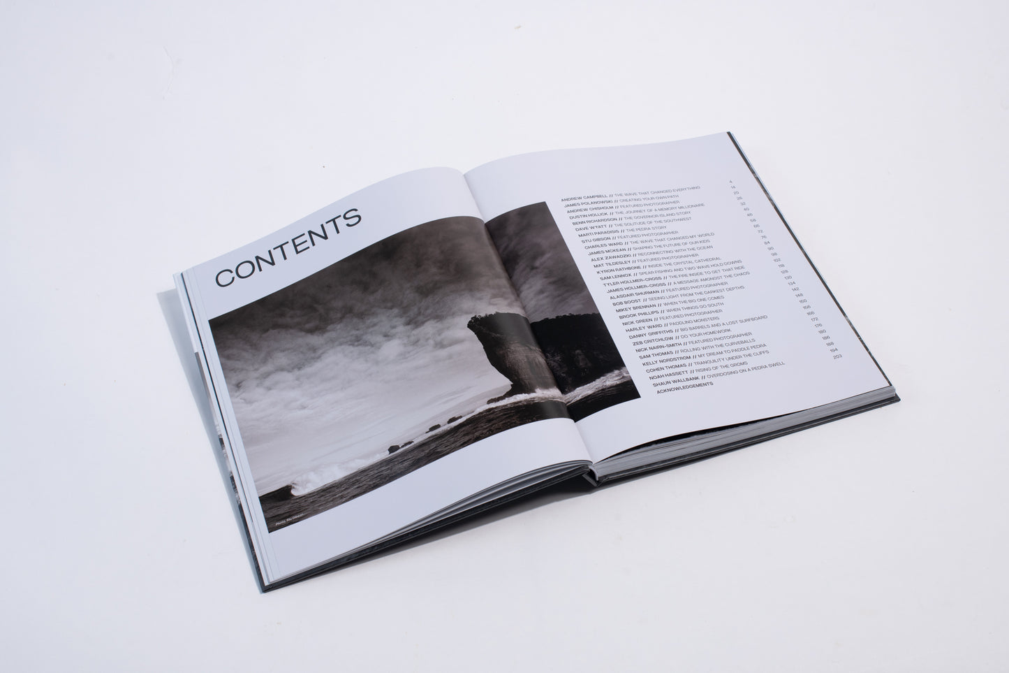 When The Ocean Awakens hardcover coffee table book